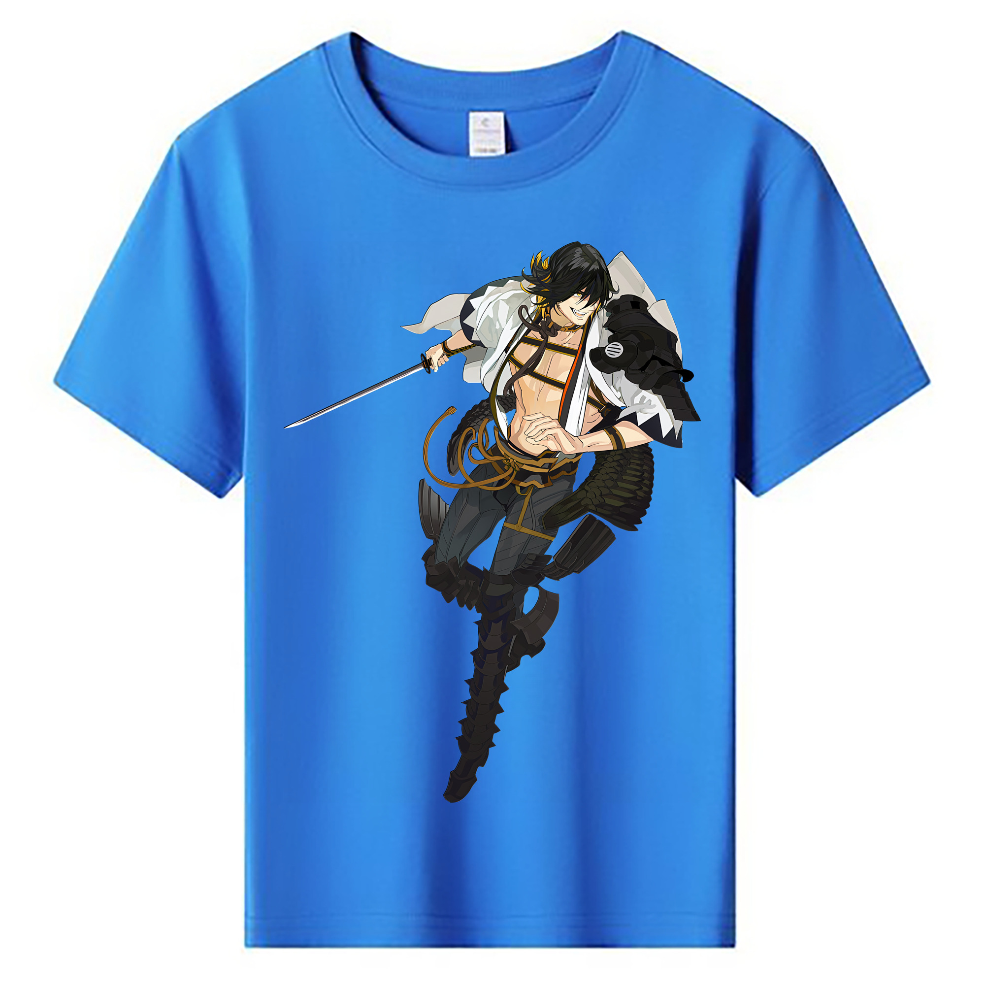 （画像用） 刀剣乱舞 Touken Ranbu 綿100％キッズTシャツ（フロントプリント）